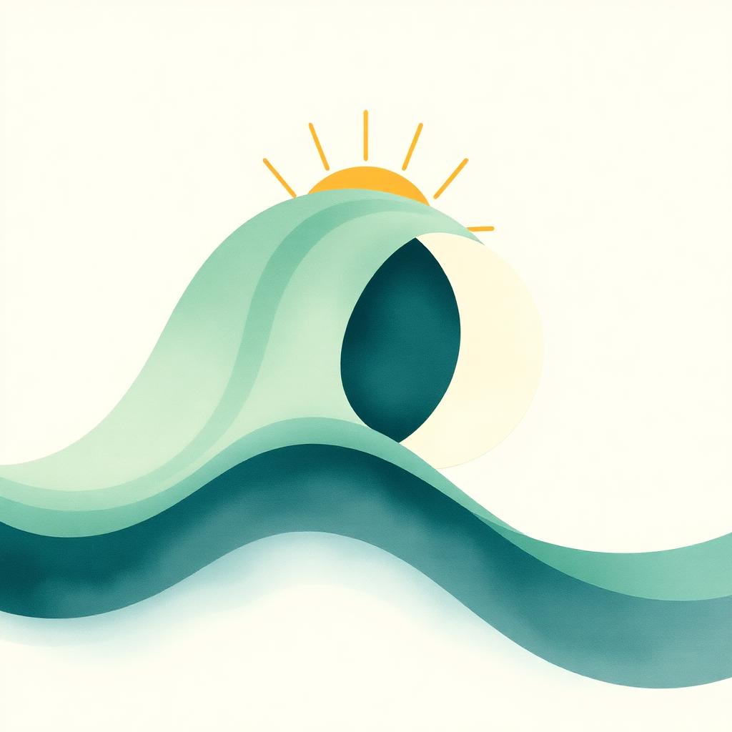 Calming illustration representing Bipolar Disorder, a condition treated by Dr. Simran Doria at MindNest Neuropsychiatry Clinic